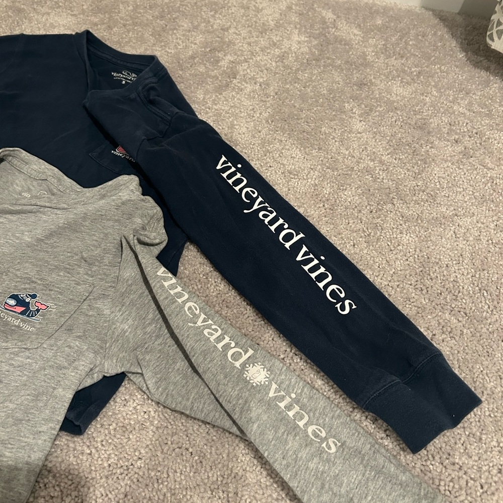 Vineyard Vines Long Sleeve Shirts(2) size 5 - Picture 2 of 7
